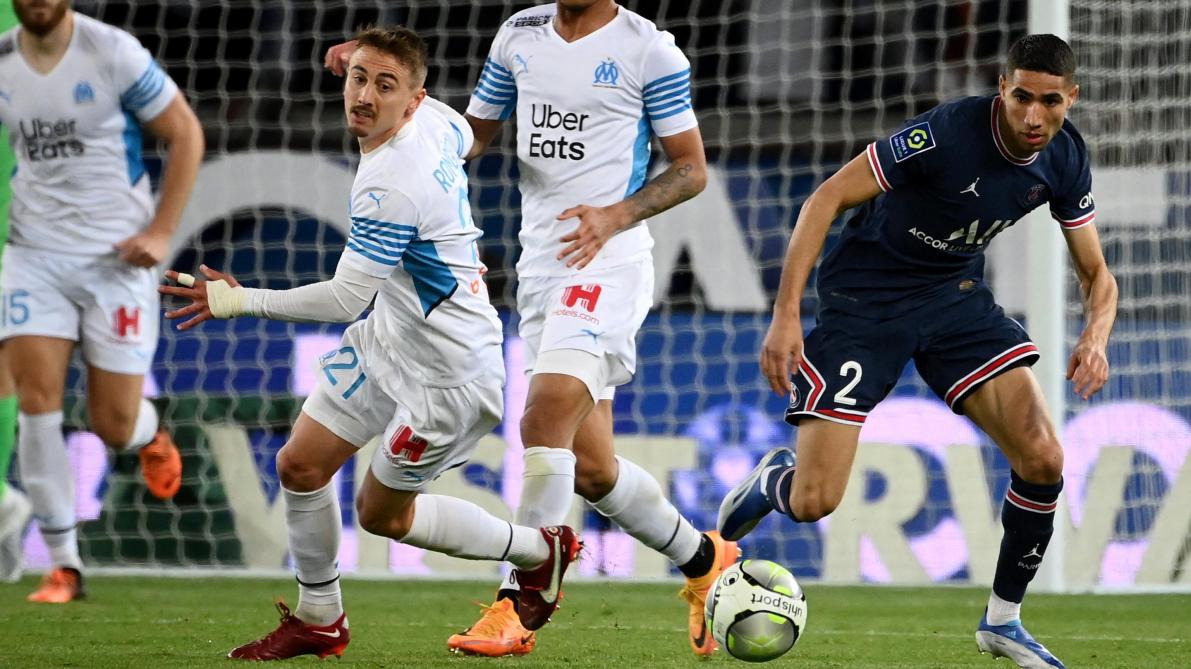 Football Ligue 1. Paris Marseille corps lourd contre c ur l ger